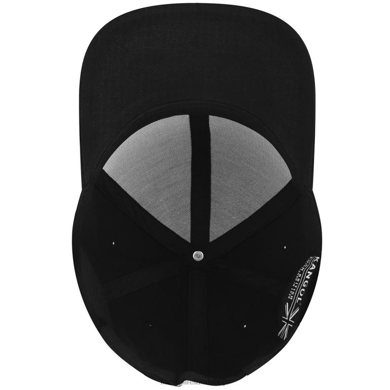 IE Kangol Ripstop Essential Baseball Black Unisex Accessories 6B26V365