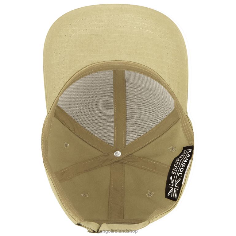 IE Kangol Ripstop Essential Baseball Khaki Unisex Accessories 6B26V366