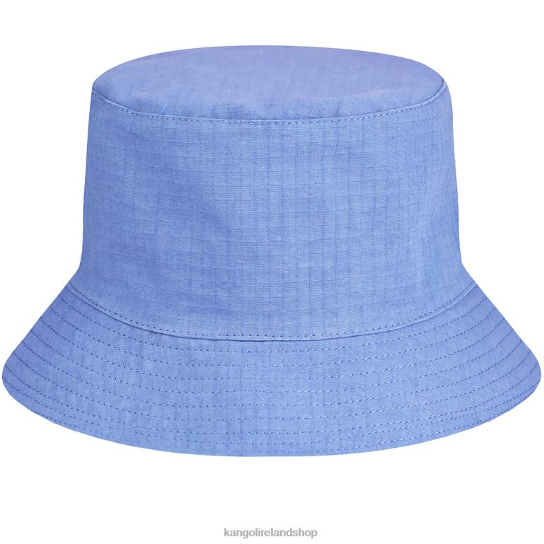 IE Kangol Ripstop Essential Rev Bucket Light Blue Unisex Accessories 6B26V519