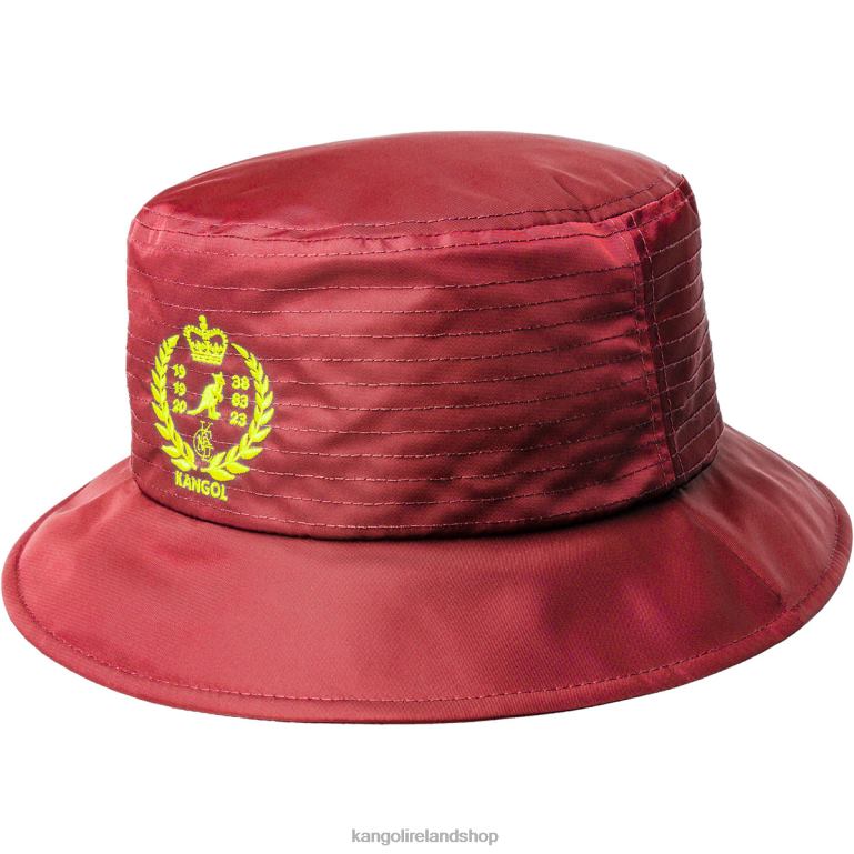 IE Kangol Royal Leisure Bucket Scarlet Unisex Accessories 6B26V450