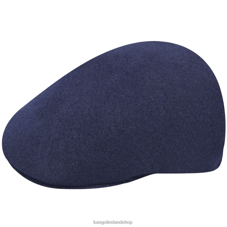 IE Kangol Seamless Wool 507 Dark Blue Unisex Accessories 6B26V244