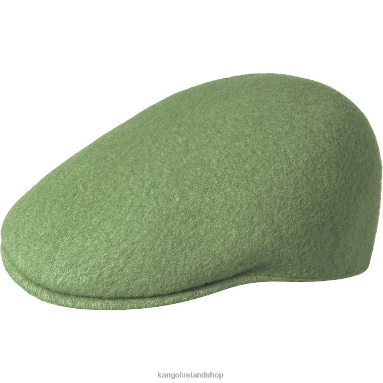 IE Kangol Seamless Wool 507 Oil Green Unisex Accessories 6B26V250