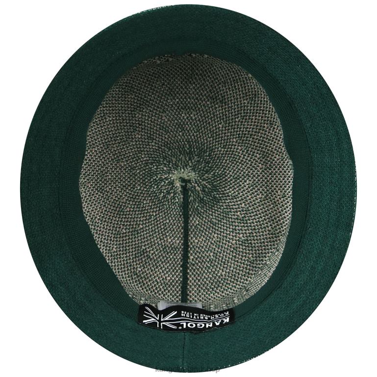 IE Kangol Slick Stripe Bin Pine Unisex Accessories 6B26V571