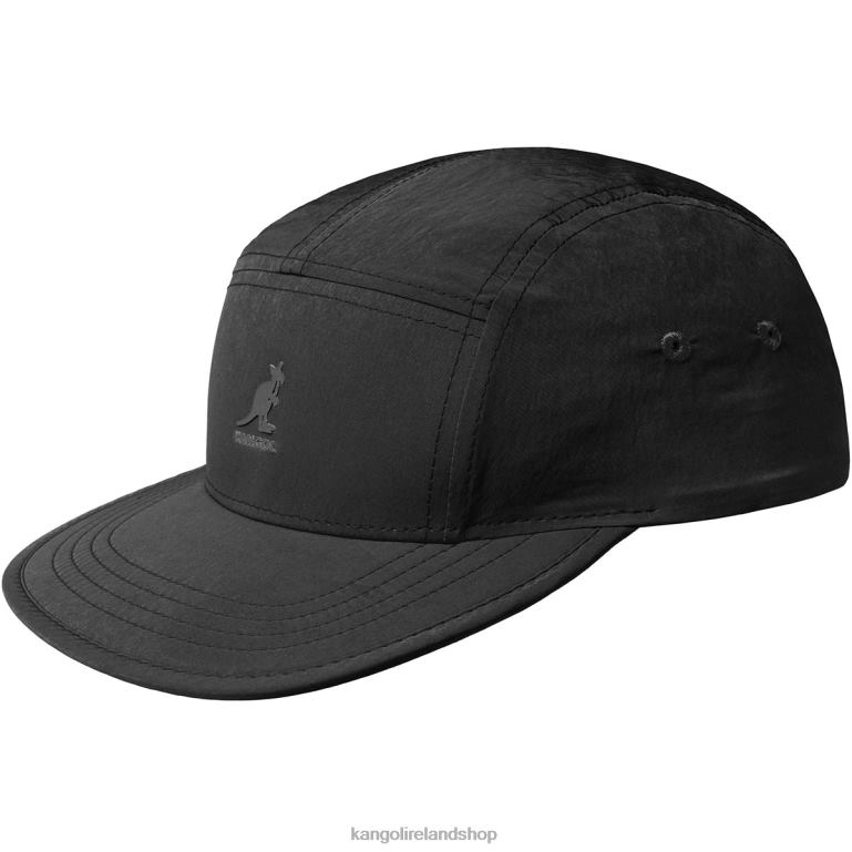 IE Kangol Soft Touch 5 Panel Baseball Black Unisex Accessories 6B26V276