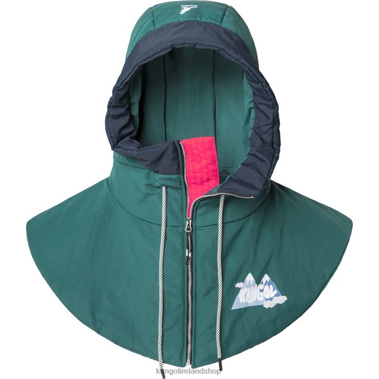 IE Kangol Stay Puffed Trapper Pine Unisex Accessories 6B26V820