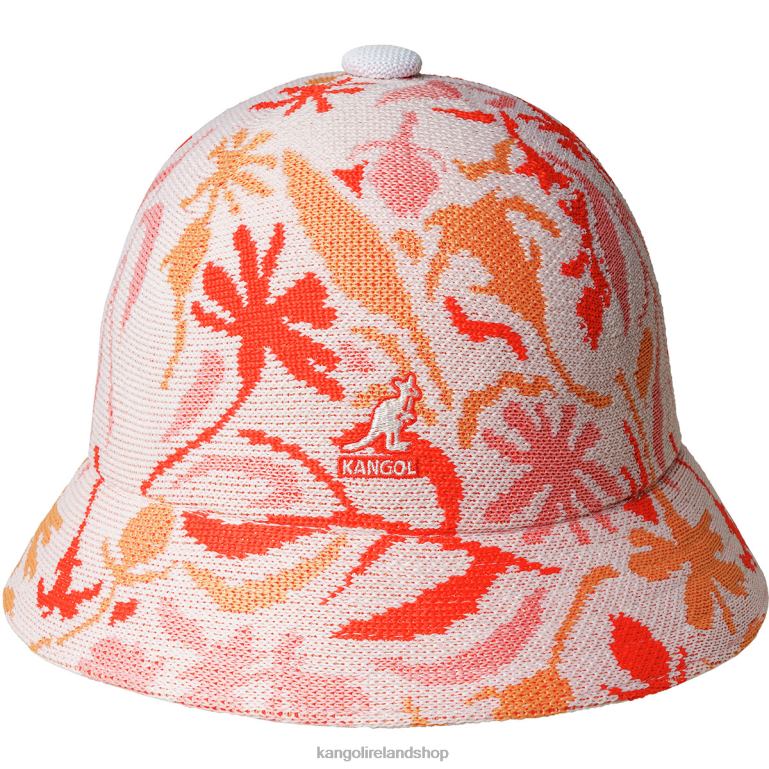 IE Kangol Street Floral Casual White Floral Unisex Accessories 6B26V488