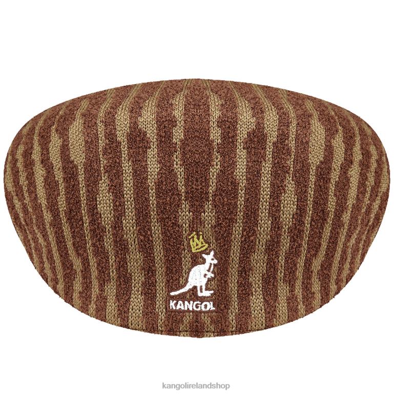 IE Kangol Street King 504 Mahogany/Tan Unisex Accessories 6B26V5