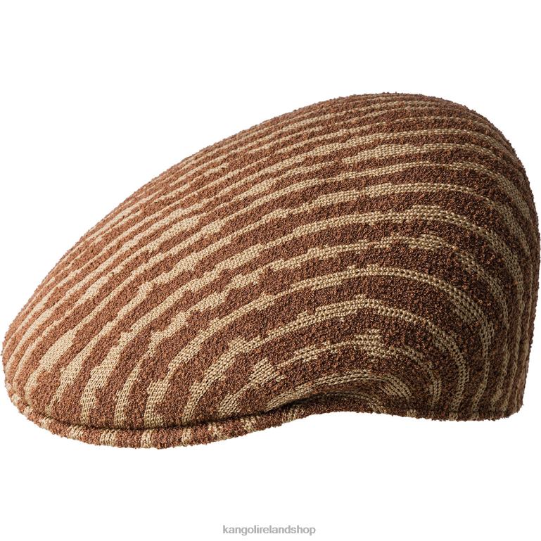 IE Kangol Street King 504 Mahogany/Tan Unisex Accessories 6B26V5