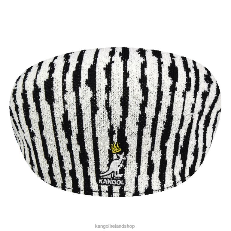 IE Kangol Street King 504 White/Black Unisex Accessories 6B26V4