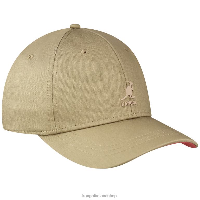IE Kangol Stretch Fit Baseball Taupe Unisex Accessories 6B26V376