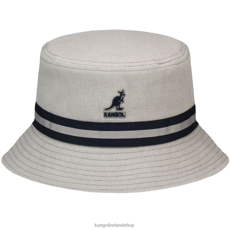 IE Kangol Stripe Lahinch Grey Unisex Accessories 6B26V528
