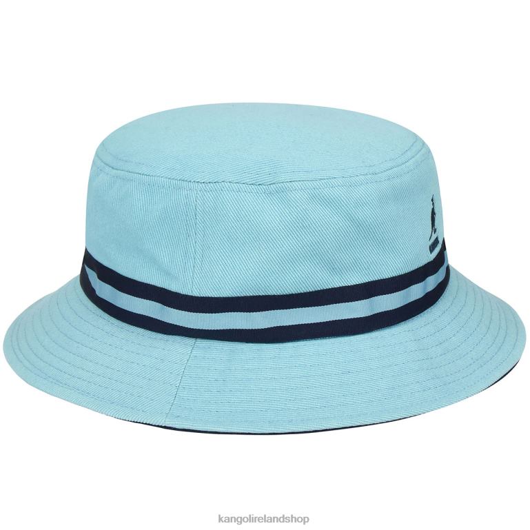 IE Kangol Stripe Lahinch Light Blue Unisex Accessories 6B26V529