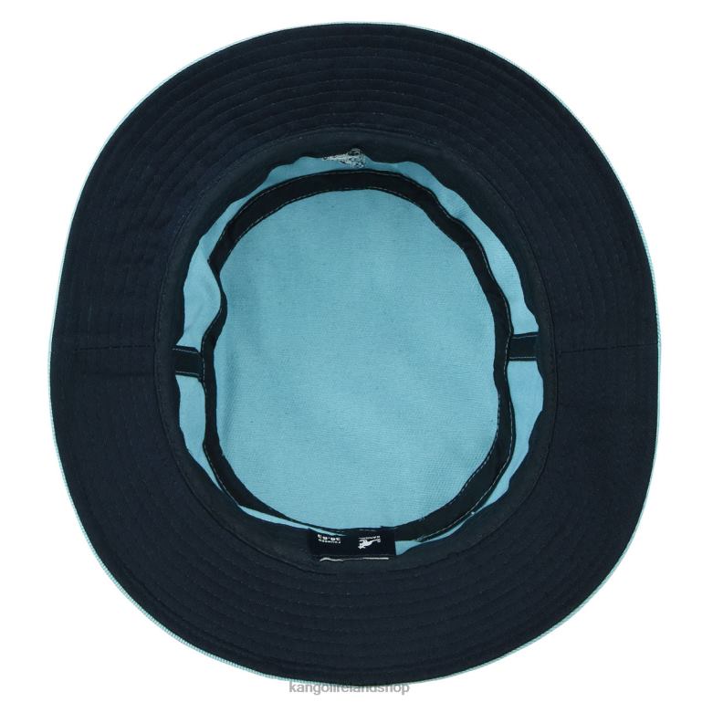 IE Kangol Stripe Lahinch Light Blue Unisex Accessories 6B26V529