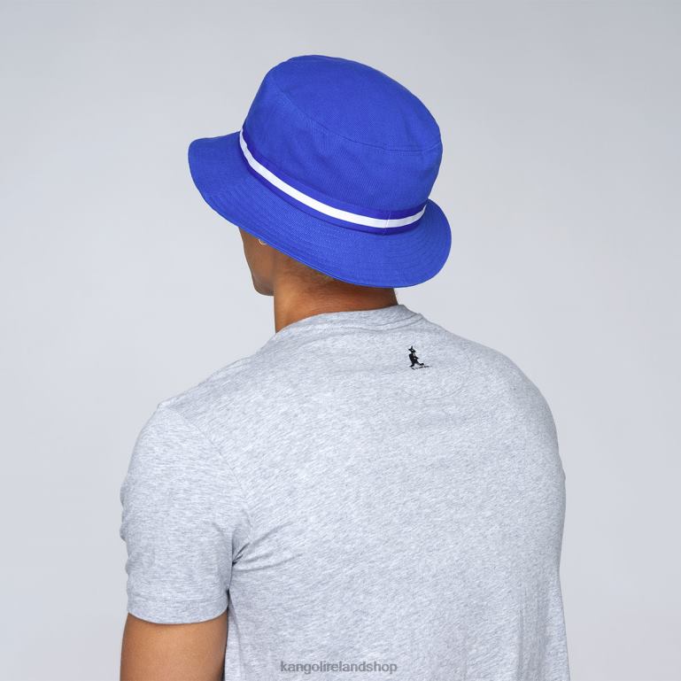 IE Kangol Stripe Lahinch Mykonos Blue Unisex Accessories 6B26V532