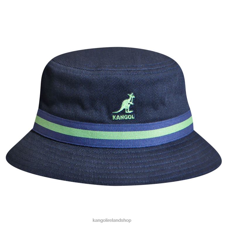 IE Kangol Stripe Lahinch Navy Unisex Accessories 6B26V530