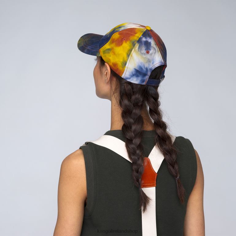 IE Kangol Tie Dye Baseball Golden Palm Unisex Accessories 6B26V352