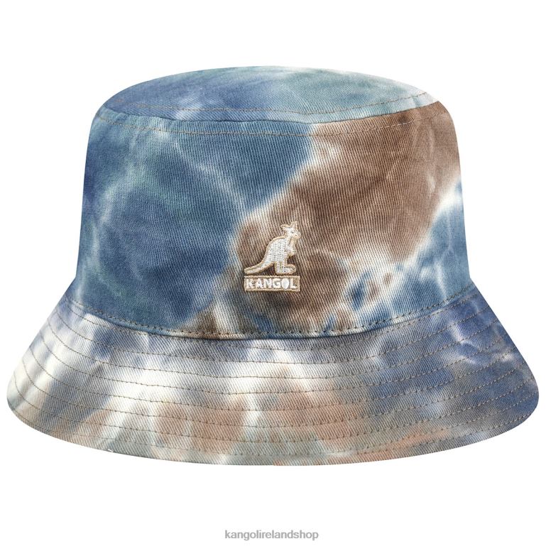 IE Kangol Tie Dye Bucket Earth Tone Unisex Accessories 6B26V525