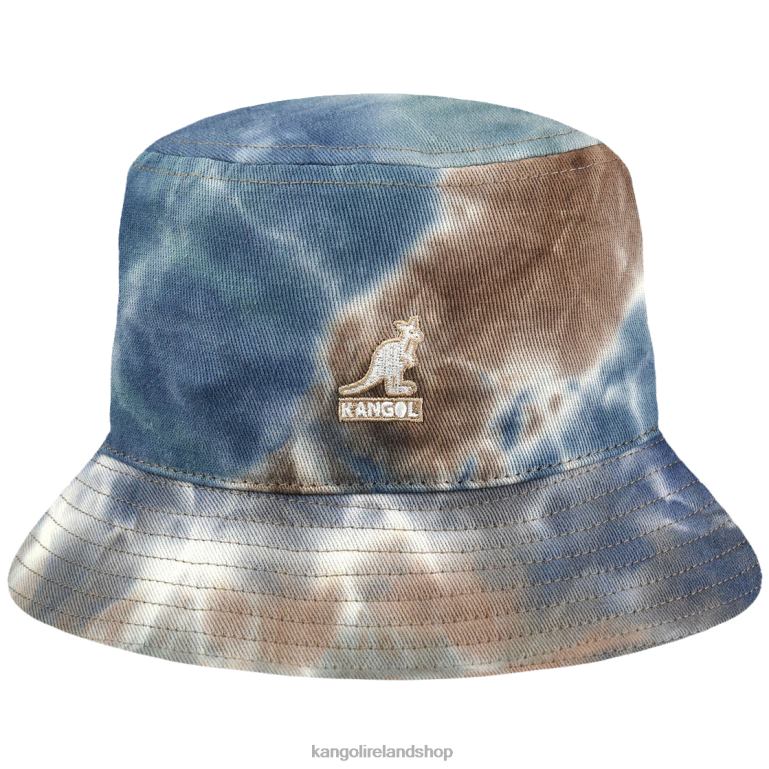 IE Kangol Tie Dye Bucket Earth Tone Unisex Accessories 6B26V525