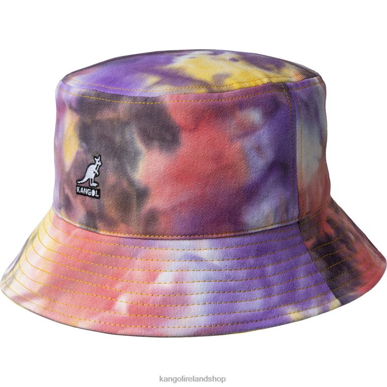 IE Kangol Tie Dye Bucket Galaxy Unisex Accessories 6B26V522