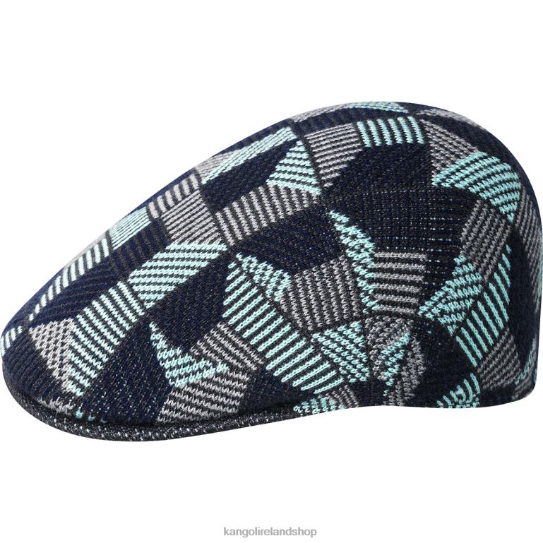 IE Kangol Tiled 507 Navy Unisex Accessories 6B26V236