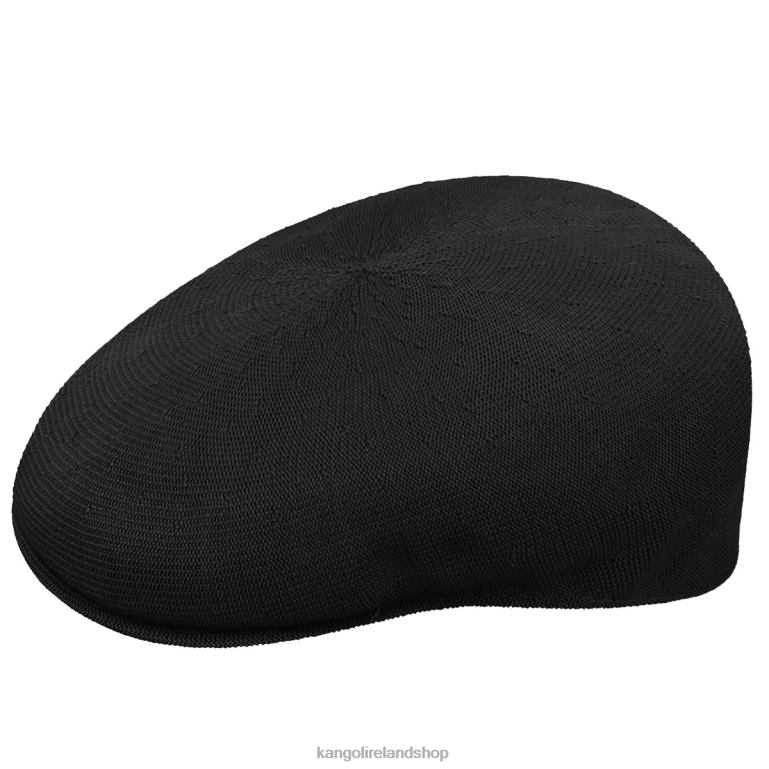 IE Kangol Tropic 504 Black Unisex Accessories 6B26V56