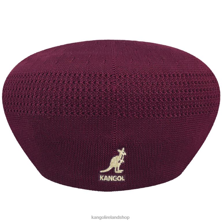 IE Kangol Tropic 504 Ventair Burgundy Unisex Accessories 6B26V70