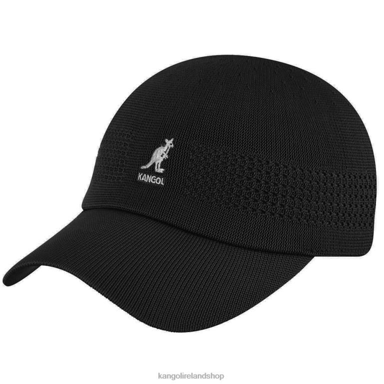 IE Kangol Tropic Ventair Spacecap Black Unisex Accessories 6B26V305