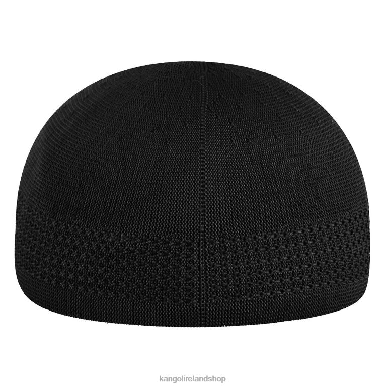 IE Kangol Tropic Ventair Spacecap Black Unisex Accessories 6B26V305