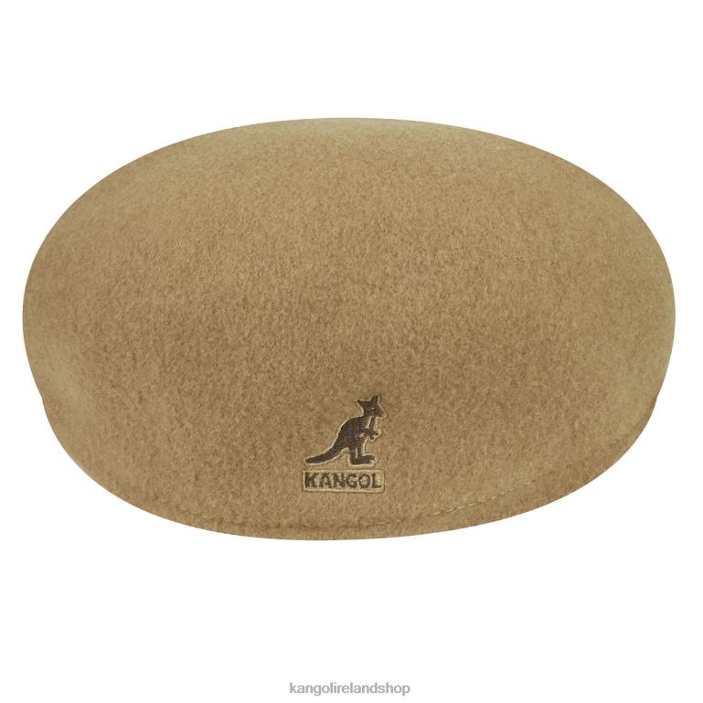 IE Kangol USA Wool 504 Camel Unisex Accessories 6B26V155