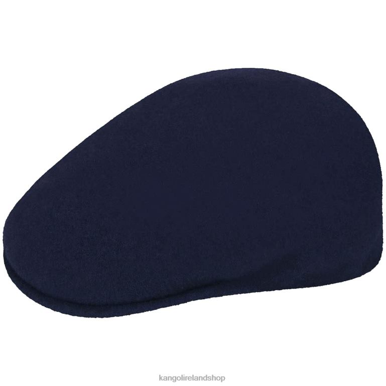 IE Kangol USA Wool 504 Dark Blue Unisex Accessories 6B26V156