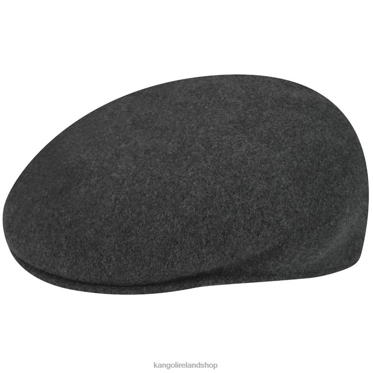IE Kangol USA Wool 504 Dark Flannel Unisex Accessories 6B26V157