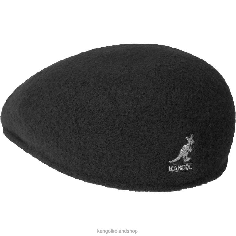 IE Kangol USA Woollux 504 - Limited Edition Black Unisex Accessories 6B26V111