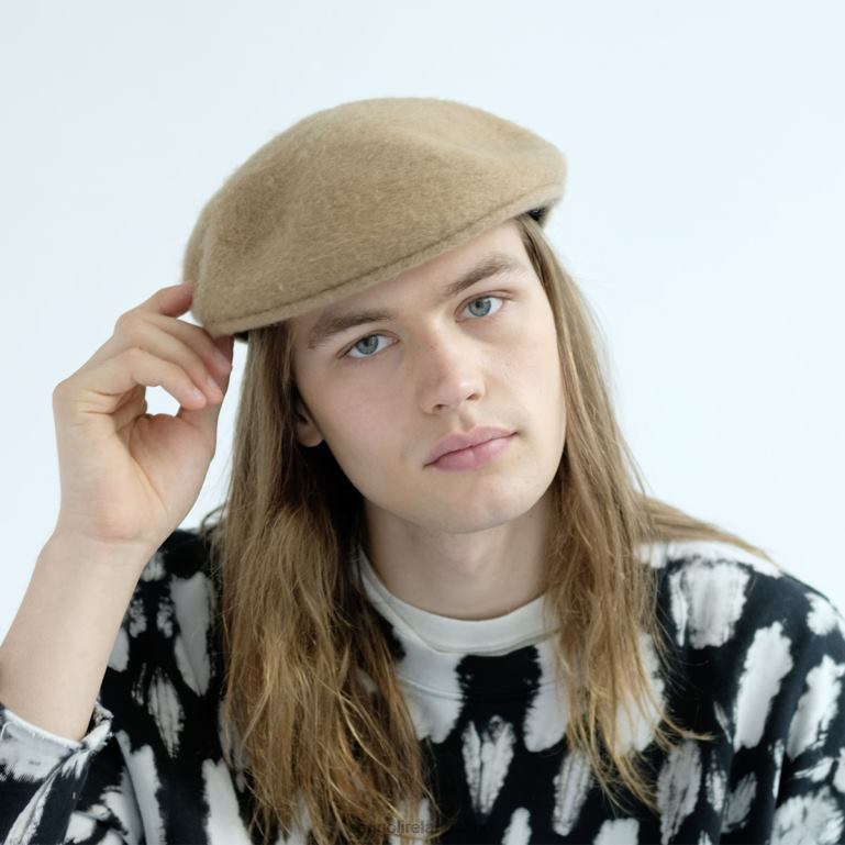 IE Kangol USA Woollux 504 - Limited Edition Black Unisex Accessories 6B26V111