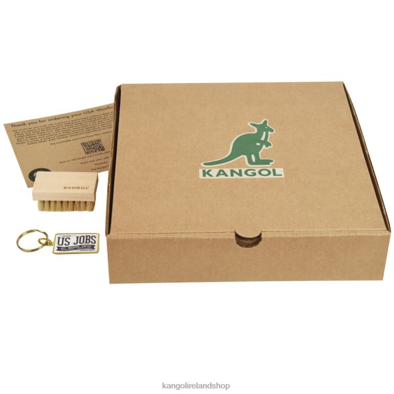 IE Kangol USA Woollux 504 - Limited Edition Camel Unisex Accessories 6B26V112