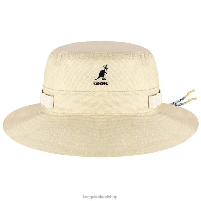 IE Kangol Utility Cords Jungle Hat Beige Unisex Accessories 6B26V498