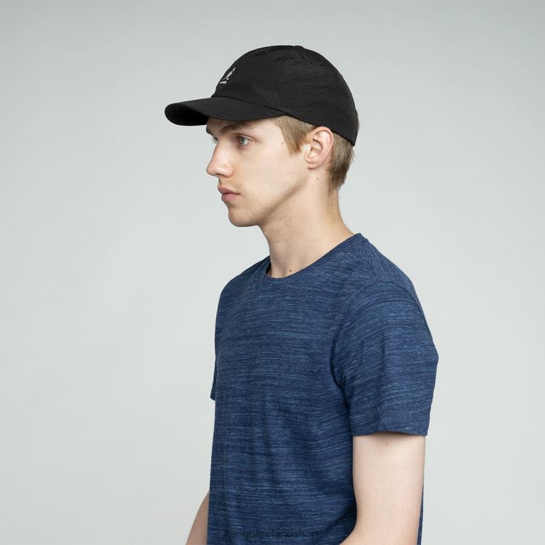 IE Kangol WR Nylon Baseball Black Unisex Accessories 6B26V373