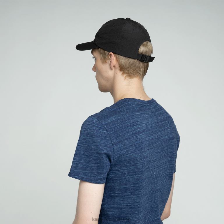 IE Kangol WR Nylon Baseball Black Unisex Accessories 6B26V373