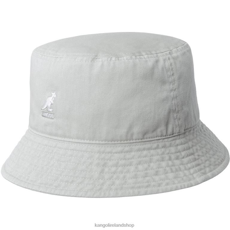 IE Kangol Washed Bucket Hat Moonstruck Unisex Accessories 6B26V591
