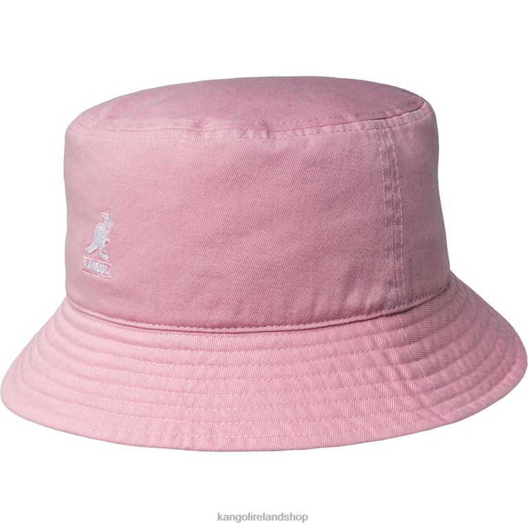 IE Kangol Washed Bucket Hat Pepto Unisex Accessories 6B26V590