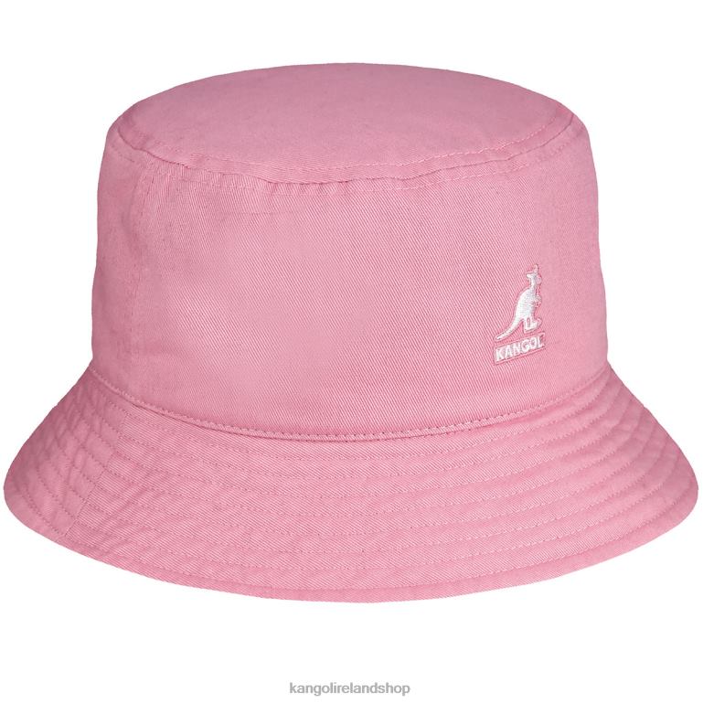 IE Kangol Washed Bucket Hat Pepto Unisex Accessories 6B26V590