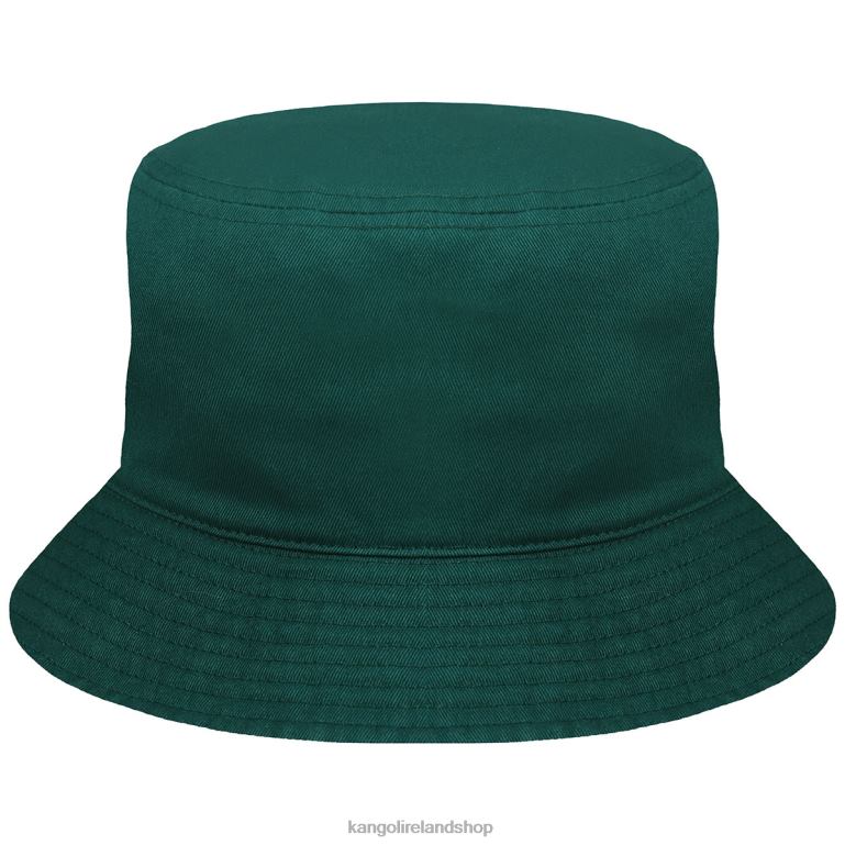IE Kangol Washed Bucket Hat Pine Unisex Accessories 6B26V581