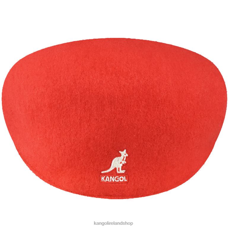IE Kangol Wool 504 Cherry Glow Unisex Accessories 6B26V146