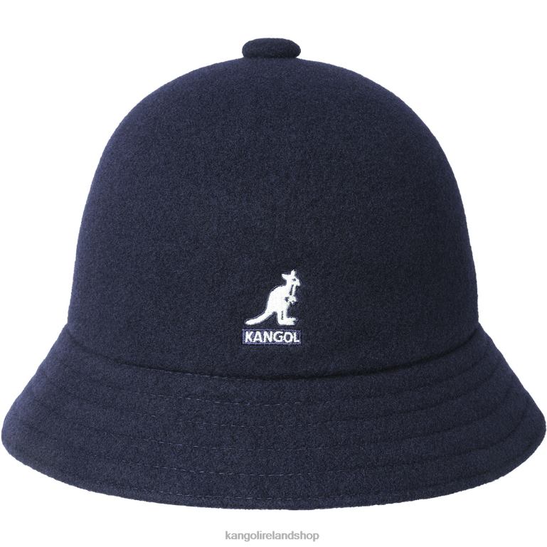 IE Kangol Wool Casual Dark Blue Unisex Accessories 6B26V716