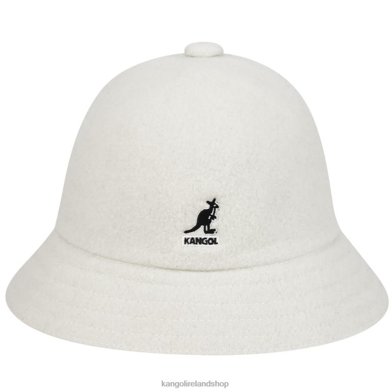 IE Kangol Wool Casual White Unisex Accessories 6B26V719