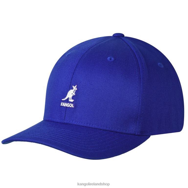 IE Kangol Wool Flexfit Baseball Royal Blue Unisex Accessories 6B26V323