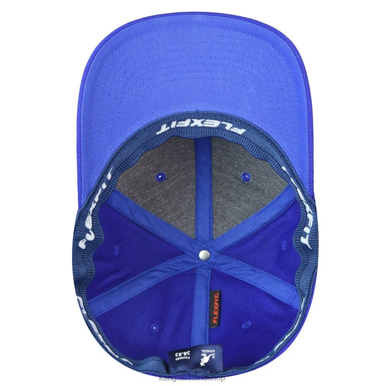 IE Kangol Wool Flexfit Baseball Royal Blue Unisex Accessories 6B26V323
