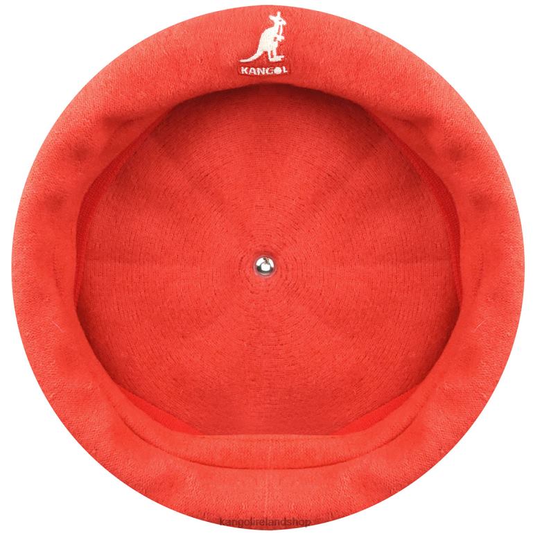 IE Kangol Wool Jax Beret Cherry Glow Unisex Accessories 6B26V441