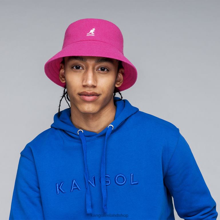 IE Kangol Wool Lahinch Electric Pink Unisex Accessories 6B26V695