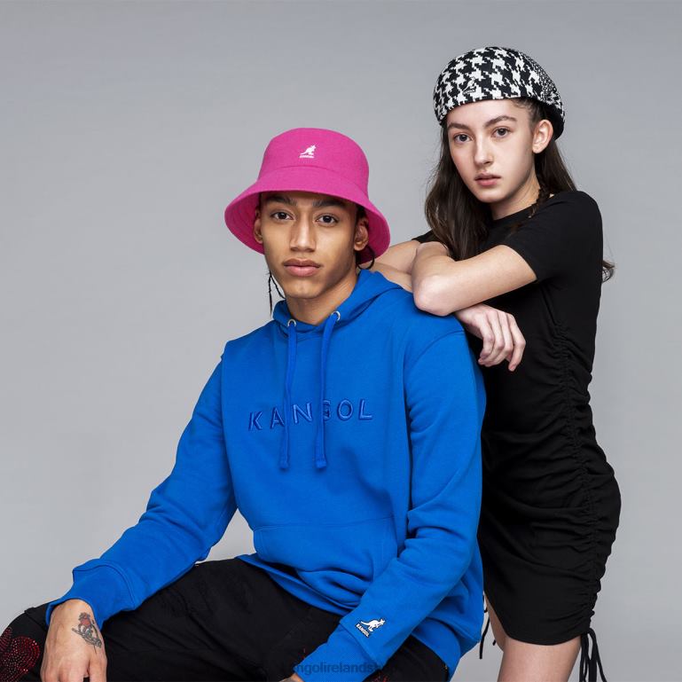 IE Kangol Wool Lahinch Electric Pink Unisex Accessories 6B26V695