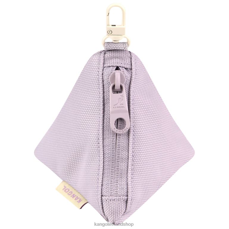 IE Kangol Gear I Triangle Pouch Charm Lilac Unisex Accessories 6B26V1267